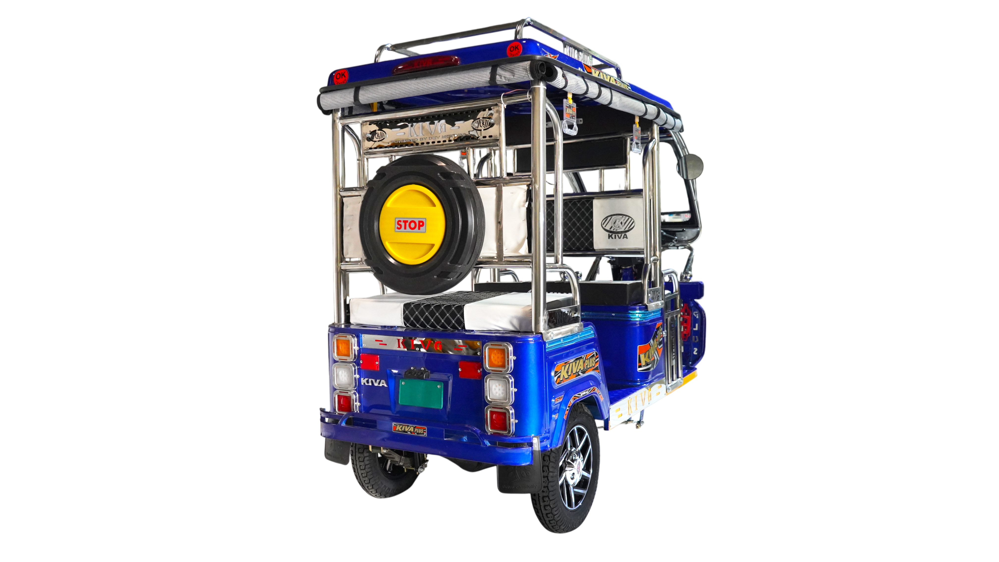 Rex EV RedE-Rickshaw